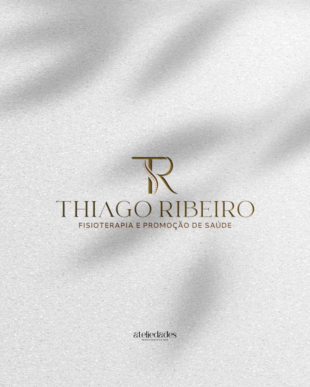 logotipo fisioterapeuta fisioterapia thiago ribeiro