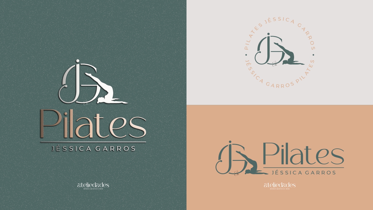 logotipo estúdio de pilates e fisioterapia pilates jéssica garros imagem destacada