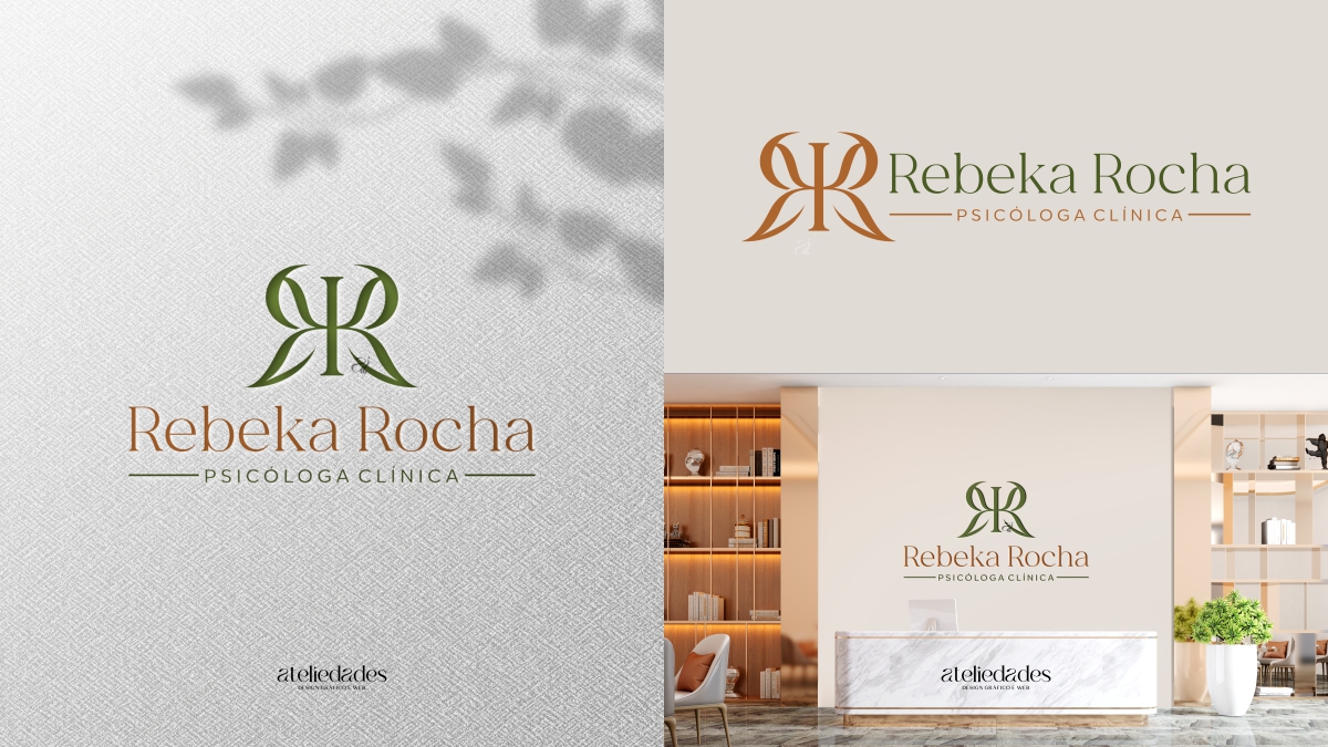 logotipo símbolo da psi exclusivo rebeka rocha