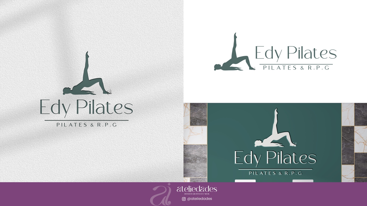 logotipo studio de pilates rpg edy pilates