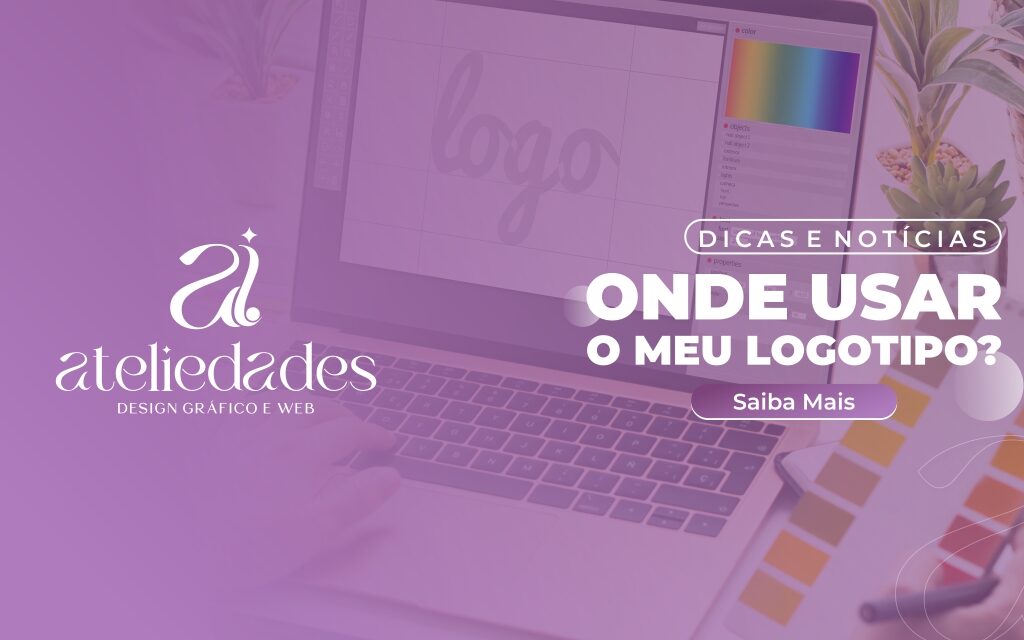 onde usar o meu logotipo